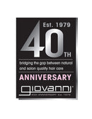 GIOVANNI 2chic Ultra Luxurious Shampoo & Conditioner Set, Cherry Blossom & Rose Petals, Enriched with Aloe Vera, Calms and Smooths Curly & Wavy Hair, Sulfate Free, Color Safe, Paraben Free, 8.5 Fl Oz GIOVANNI Store