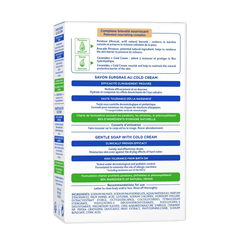 Mustela Gentle Soap, Baby Bar Soap with Cold Cream, Ceramides and Natural Avocado Perseose, for Dry Skin, 2 Pack martinandmark.com