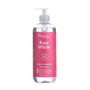 RENPURE PlantBased Organic Natural Rose Water Coconut Oil Body Wash, Sulfate Free Moisturizing Shower Gel Sensitive Skin with Pump for Women, Sandalwood, 19 Fl Oz RENPURE
