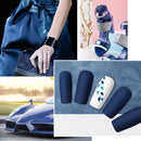 Beetles Blue Jean Baby Collection Classi Blue Glitter Gel Nail Polish Set, 6 Colors Gel Polish Soak Off UV LED Nail Art Manicure Kit Diy at home 7.3ml/Bottle beetles Gel Polish