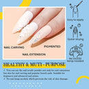 Modelones Acrylic Powder, 12 Spring Summer Colors Nail Acrylic Powder Pink Blue Neon Acrylic Nail Powders for French Nail Art 3D Manicure Beginner DIY Salon Gift Easter, No Nail Lamp Needed modelones