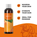 Nourishing Pure Apricot Kernel Oil - Apricot Seed Oil for Hair Skin and Nails plus Body Massage Oil and Anti Aging Skin Care Carrier Oil - Aromatherapy Apricot Oil Daily Moisturizer for Women and Men Maple Holistics