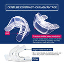 Teeth Whitening Kit with LED Light at Home for Sensitive Teeth,Professional Tooth Whitener with 2xDouble-sided Silicone Mouth Tray,10xTeeth Whitening Gel,Safely and Effectively Whitens in 15 Minutes Pankoo
