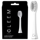 Gleem Toothbrush Refill Head, 2 Count, White, 2 Count Gleem