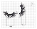 25mm Lashes Real Mink Lashes 1 Pair Dramatic Eyelashes BEFACL BEFACL