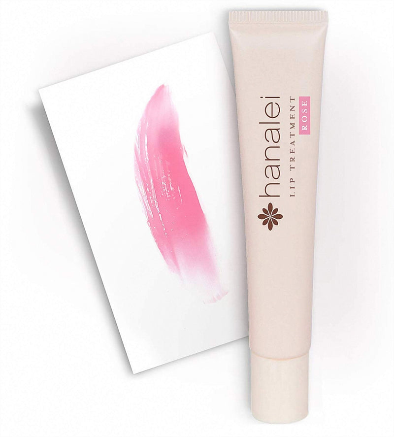 Hanalei Lip Treatment Bundle (Rose and Mauve Pink) | Made with Kukui Oil, Shea Butter, Agave, and Grapeseed Oil, Soothe Dry Lips (Cruelty free, Paraben free) Hanalei