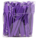 200pcs PANA Cosmetic Make Up Disposable Plastic 2.5" Spatulas Skin Care Facial Cream Mask Spatula (PURPLE-200 Pieces in a Box) P Store