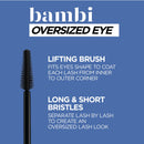 L'Oreal Paris Bambi Oversized Eye Washable Mascara, Instant Lash Stretch and Volume, Lifts, Curls and Extends Lash Length, Clump Resistant, Washable, Intense Black, 0.2800 fl. oz. L'Oreal Paris
