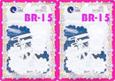 Tara Girls Self Hinge Plastic Bow Hair Barrettes Selection Pack Of 2 (BR15) Tara
