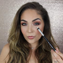 Mineral Powder Eyeshadow Makeup Brush – Small Mini Round Top Kabuki, Synthetic Dome Smudge Eye Shadow Brushes for Blending Smoky Eye, Setting Concealer Liquid Cream Cosmetics, Cruelty Free Beauty Junkees