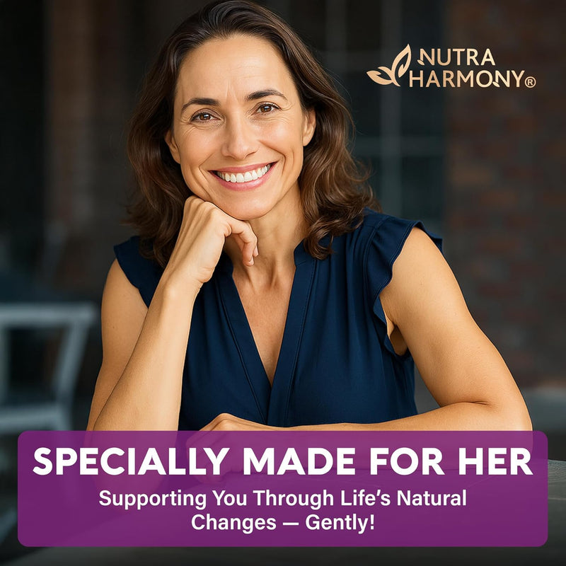 Menopause Supplements for Women - Dong Quai, Black Cohosh, Pre & Probiotics - Sweats & Hot Flashes Relief - Digestion, Sleep & Mood Support - 25-in-1 Perimenopause Complex - Made in USA - 60 Capsules Infinity Warehouse