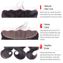 ALLRUN Body Wave Bundles With Frontal 13X4 Ear To Ear Lace Frontal With Bundles Unprocessed Brazilian Virgin Human Hair 4 Bundles Body Wave With Frontal (20 22 24 26+18 Inch) ALLRUN Store