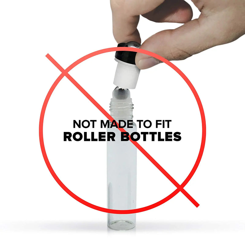 Roller Balls for Essential Oils The Perfect Essential Oil Accessories Fitments to Turn your 5 ml and 15 ml EO Bottles into Roller Bottles 12 Pack by Got Oil Supplies Discount Manufacturing & Distributing