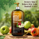 MAJESTIC PURE Apple Cider Vinegar Shampoo - Restores Shine & Reduces Itchy Scalp, Dandruff & Frizz - Sulfate Free, for All Hair Types, Men and Women - 16 fl oz MAJESTIC PURE