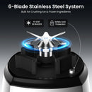 Colarlemo 1800 WP Smoothie Blenders for Kitchen, 30,000 RPM Large Blender for Smoothies, Ice Crushing & Frozen Fruit Heavy Duty Grinder with 68oz BPA-Free Pitcher, Adjustment Speed Knob, Silver Infinity Warehouse