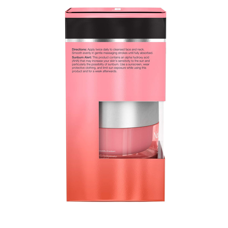 Neutrogena Bright Boost Brightening Moisturizing Face with Skin Resurfacing and Brightening Neoglucosamine for smooth skin Facial with AHA PHA and Mandelic Acids, Gel Cream, 1.7 Fl Oz Neutrogena