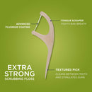 DenTek Earth Friendly Plant-Based Floss Picks, 60 Count DenTek