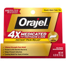 Orajel 4X for Toothache & Gum Pain: Severe Cream Tube 0.33oz- from