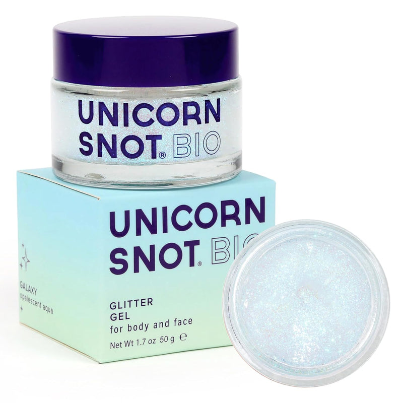 Unicorn Snot Face & Body Glitter Set - Cosmetic-Grade Holographic Gel Makeup Kit for Festivals, Raves, Cosplay - Safe for Face, Easy Application & Removal, 1.7oz (3 Pack, Disco, Sky, Ultraviolet) Infinity Warehouse