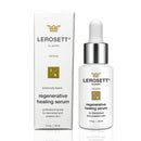 LEROSETT Healing Serum for Acne Scarring, Redness, Breakouts, Irritation, Hydrate, Soothe, Firm, Plump, with Organic Aloe Vera, Collagen, Elastin, Keratin, Vitamin C, Ginseng 1 oz Gunilla Of Sweden