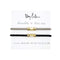 By Lilla Barre Elastic Hair Ties and Bracelets | Set of Two Hair Tie-Bracelets | Hair Accessories for Women | No Crease Hair Ties & Women’s Bracelets | Gold (Black/Starfish) By Lilla