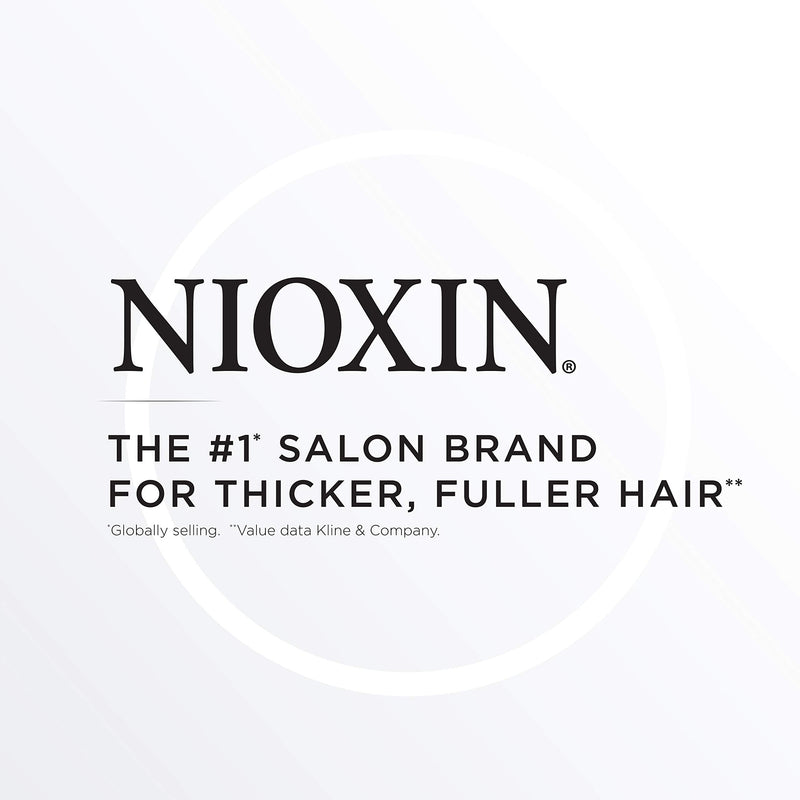 Nioxin System 3 Cleanser Shampoo, Color Treated Hair with Light Thinning, 10.1 oz Nioxin