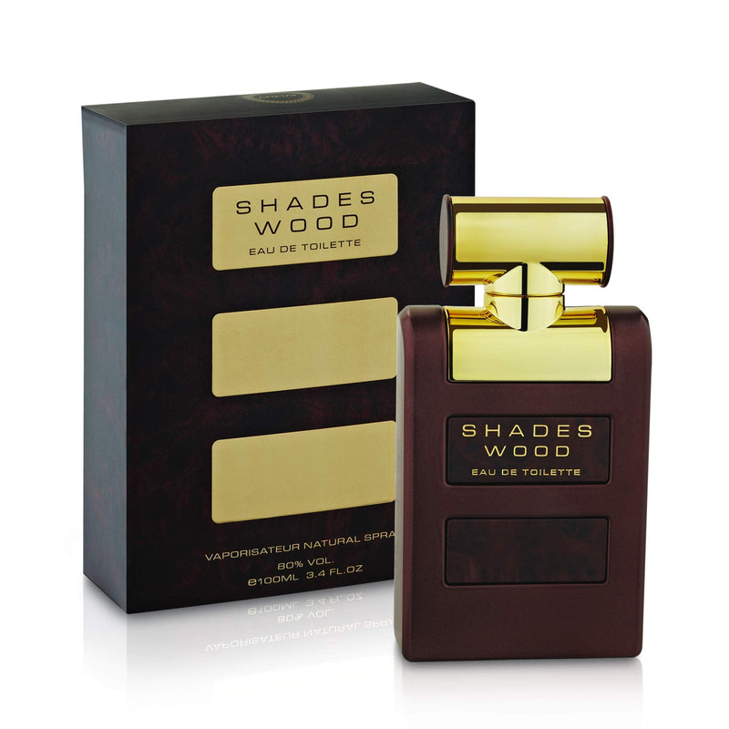 Armaf Shades Wood Eau De Toilette Spray for Men 3.4 Oinces ARMAF