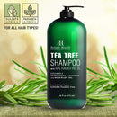 Botanic Hearth Tea Tree Shampoo, Vitamin C, Peppermint, Lavender and Rosemary Oil, Fights Dandruff and Dry Scalp, 16 fl oz Botanic Hearth Store