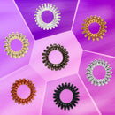 20 Pcs Spiral Hair Ties, No Crease Coil Hair Ties, Phone Cord Hair Ties for Thick Hair - Women Ponytail Holder Elastics TailaiMei Store