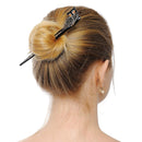 Marycrafts Owl Buffalo Horn Hair Sticks for Women Long Hair Hair Sticks for Buns Marycrafts