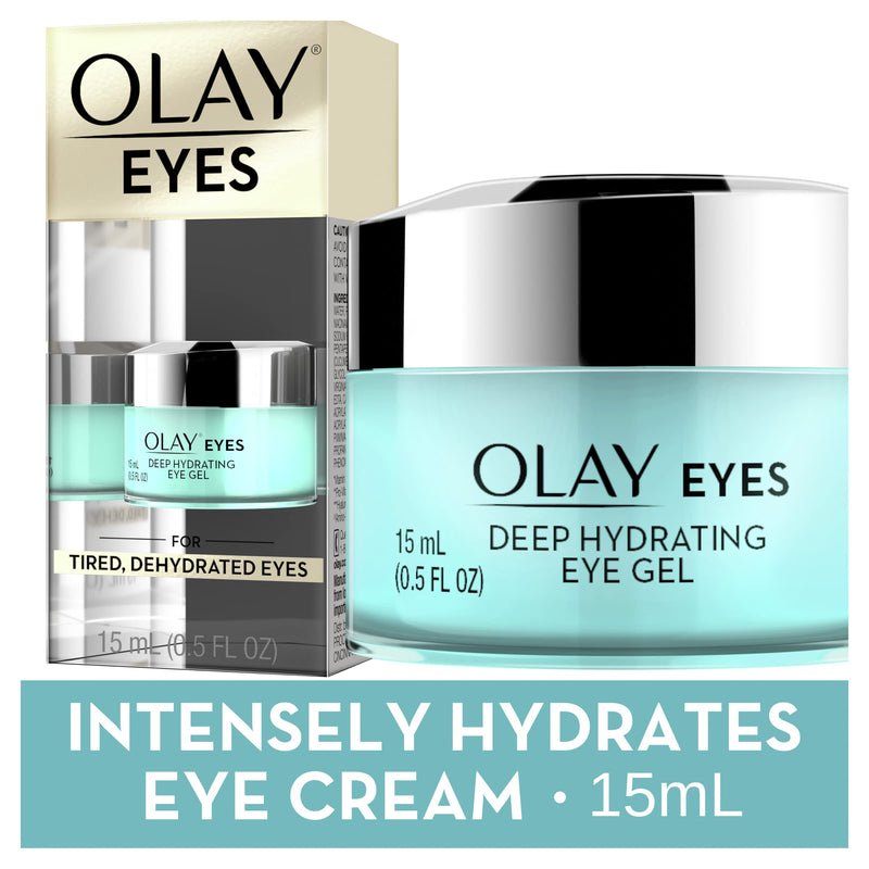 Olay Deep Hydrating Eye Gel with Hyaluronic Acid for Tired Eyes, 0.5 fl oz Olay Store