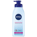 NIVEA Breathable Nourishing Body Lotion Tropical Breeze No Sticky Feel, Normal To Dry Skin, 13.5 Oz, 1 Count NIVEA Store