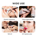 BEYELIAN Glue Rings, 100 Pcs Lash Glue Cups, Lash Extension Supplies, Lash Glue Holder for Volume Lashes Fan BEYELIAN
