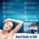 Natrulo Dead Sea Salt Soap Bar for Face & Body, 4oz – Pure Organic All Natural Goat's Milk Bar Soap for Psoriasis, Eczema, Acne, Dry Skin – Cleansing, Exfoliating, Brightening, Smoothing, Nourishing Natrulo
