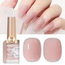 Quick Dry Nail Polish Air Fast Drying, Sheer Nude Regular Color Nail Polish Holographic High Coverage Nail Lacquer Water Based Natural Nail Art Valentine's Day Gift No Required UV LED, 12ML Infinity Warehouse