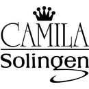 Camila Solingen CS19 Large Professional Sapphire Metal Nail File Pointed for Fingernail and Toenail. Double Sided Coarse Fine for Manicure/Pedicure. Stainless Steel from Solingen Germany (8" 2 Pack) Camila Solingen