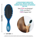 Wet Brush Disney Original Detangler Hair Brush - Raya and the Last Dragon, Purple - Comb for Women, Men and Kids - Wet or Dry – Removes Knots and Tangles - Natural, Thick, and Curly Hair Wet Brush