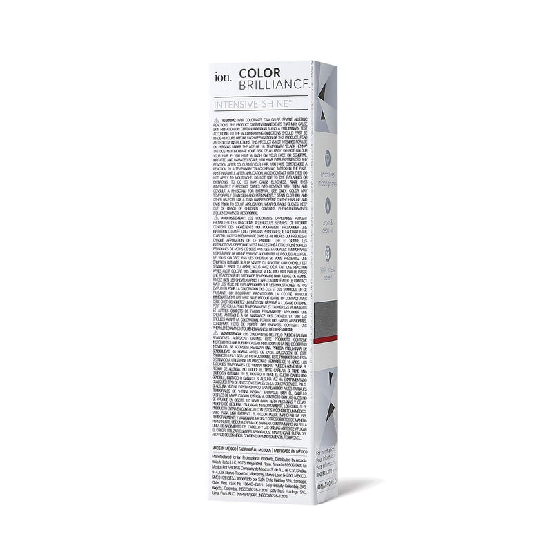 Ion Permanent Creme Hair Color (7IR Medium Intense Red Blonde) Ion