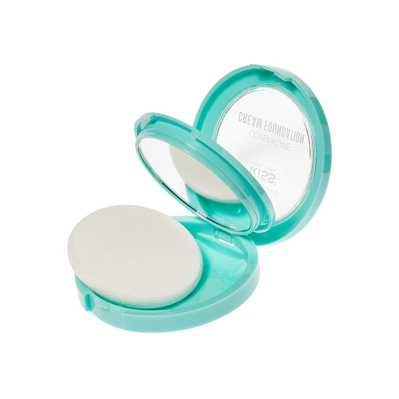 KISS Cover+Care Acne Control Cream Foundation-ACF340 (Caramel) KISS Store
