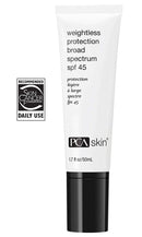 PCA SKIN Weightless Protection Broad Spectrum SPF 45, Zinc Oxide Ultra Lightweight Face Sunscreen, Ocean-Friendly Formula, 1.7 fl. oz. Beauty Coquette