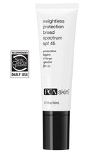 PCA SKIN Weightless Protection Broad Spectrum SPF 45 - Oil-Free Hydrating Face Sunscreen with 8.4% Zinc Oxide for Acne-Prone / All Skin Types (1.7 fl oz) PCA SKIN
