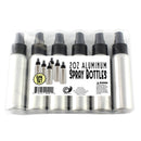 Cornucopia 2-Ounce Aluminum Fine Mist Spray Bottles (6-Pack); Empty Mini Metal Atomizer Bottles, 2.75oz Travel / Purse / Sample Size Cornucopia Brands