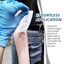 Tattoo Transfer Gel, 4oz Stencil Cream - Fast & Clear Long Lasting Solution for Tattoo Artists - Supplies Infinity Warehouse