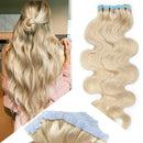14 Inch Tape in Human Hair Extensions Body Wave 20pcs 40g/pack
