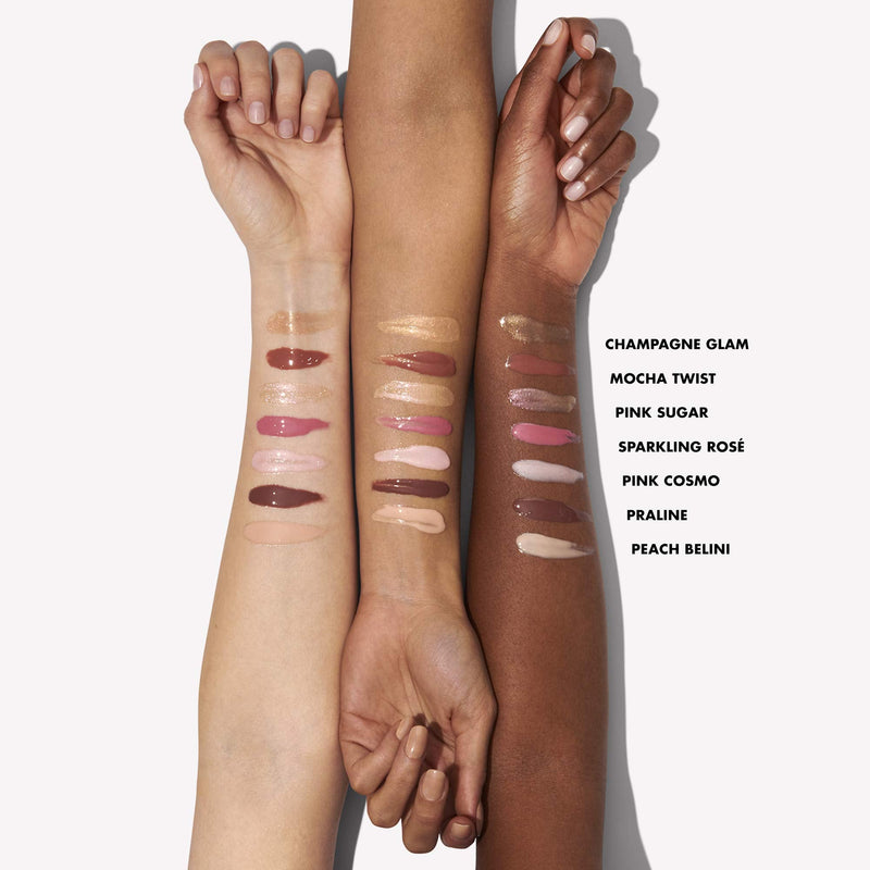 e.l.f., Lip Plumping Gloss, Hydrating, Nourishing, Invigorating, High-Shine, Plumps, Volumizes, Cools, Soothes, Mocha Twist, Shimmer, 0.09 Oz e.l.f.