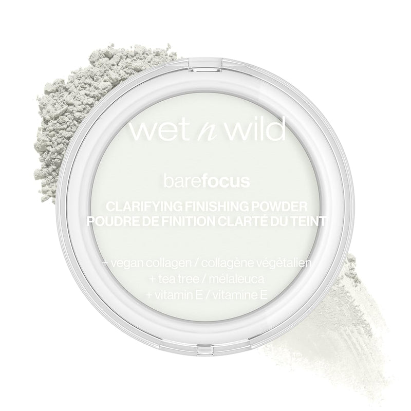 wet n wild Bare Focus Clarifying Finishing Powder | Matte | Pressed Setting Powder Translucent Infinity Warehouse