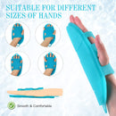 INNERNEED Food-grade Silicone Body Scrubber Shower Cleansing Brush Bath Exfoliating Skin Massage Tool, for Sensitive and all Kinds of Skin (Blue+Pink) INNERNEED