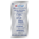 Crest 3D Whitestrips Charcoal Mint, Teeth Whitening Kit, 28 Individual Strips (14 Treatments) + 1 Tube of Flavor Serum Crest