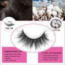 SWINGINGHAIR 3D Mink Lashes, False Eyelashes 18mm Mink Eyelashes Natural Look, Wispy Soft Real Mink Lashes for Women Makeup Handmade Strips Eyelashes with Tweezers 1 Pair K17 SWINGINGHAIR Store
