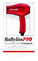 BaBylissPRO TT Tourmaline Titanium Travel Dryer  infnitwarehouse.com.au